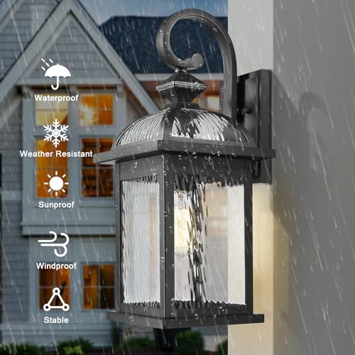 2pcs Outdoor Lights Fixtures Wall Mount (2 Count)