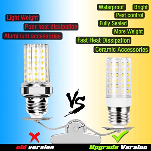 E26 LED Candelabra Bulbs 100 Watt Replacement (4 Count)