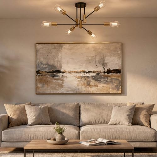 Modern Sputnik Chandelier