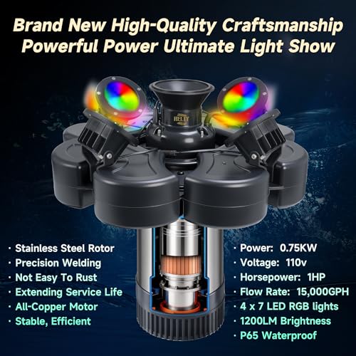 Pond Fountain Aerator
