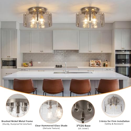 Modern Semi Flush Mount Ceiling Light Fixture