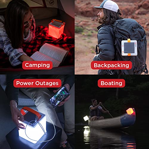 Titan 2-in-1 Inflatable Solar LED Camping Lantern & Phone Charger