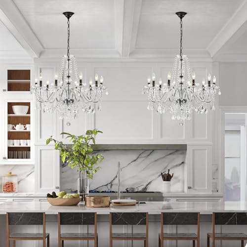 Large Crystal Chandelier