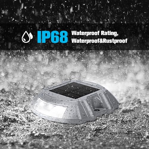 Solar Deck Driveway Dock Lights (8 Count)