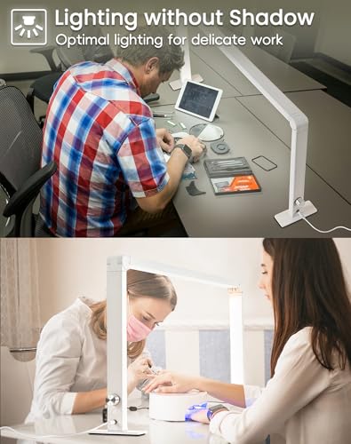Foldable Half Moon Light for Nail Desk