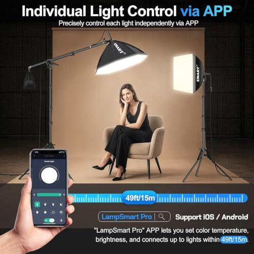 Softbox Photography Lighting Kit (2 Count)