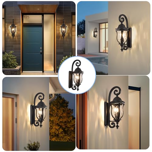 Black Exterior Wall Sconces
