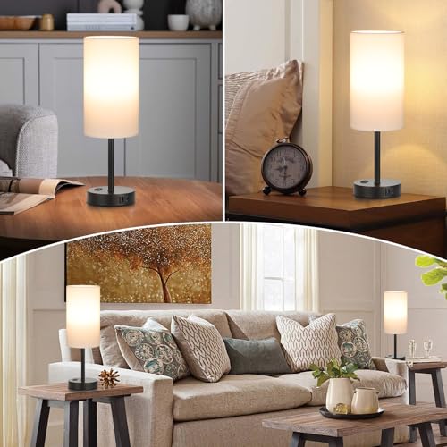 Touch Bedside Table Lamps Set of 2 (2 Count)