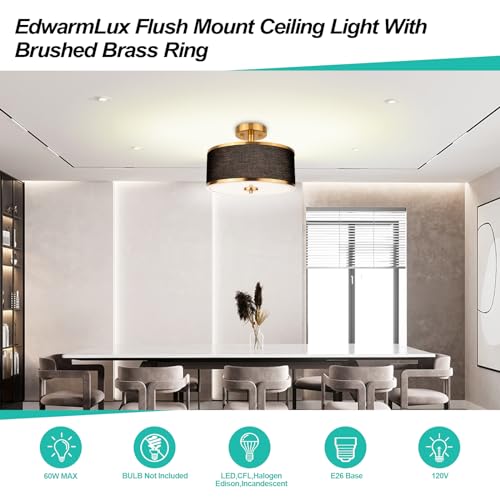 3 Light Semi Flush Mount Ceiling Light Fixture