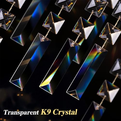 Flush Mount Crystal Chandelier