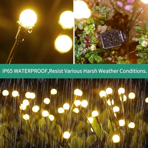 Solar Lights Outdoor Waterproof (6 Count)