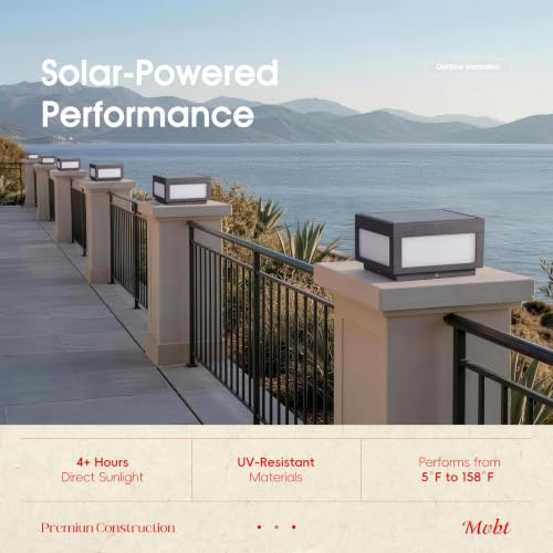 10" Solar Post Lights