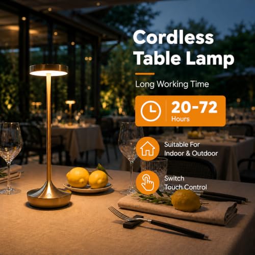 Cordless LED Table Lamps