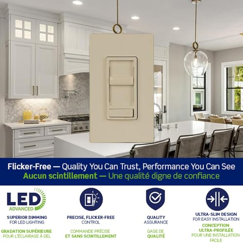 SureSlide LED Advanced Dimmer Switch for 150W Dimmable LED