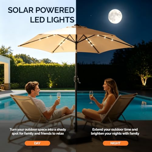 Patio Umbrella with Lights