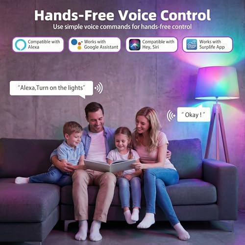 Smart Light Bulbs with Remote (2 Count)