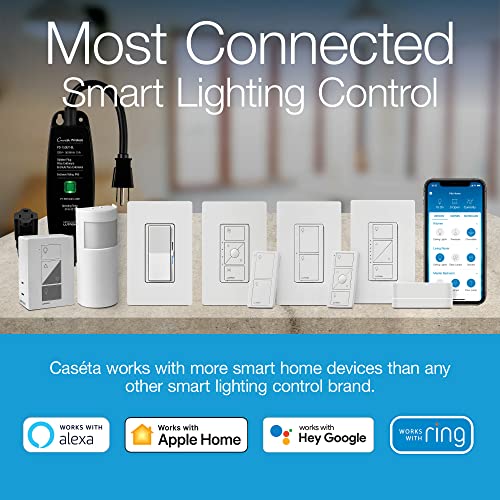 Caseta Deluxe Smart Switch Kit; 2 Switches