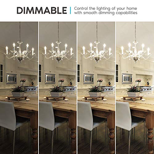 Vintage Candelabra LED Bulb 60W Equivalent (24 Count)