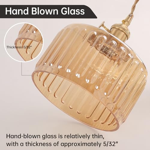 Plug in Pendant Light Hanging Light Fixtures with Plugin Cord On