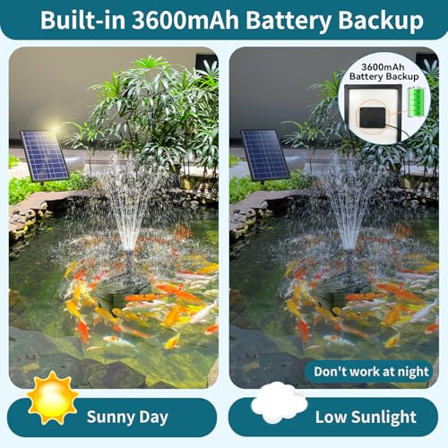 8W Solar Pond Filter Built