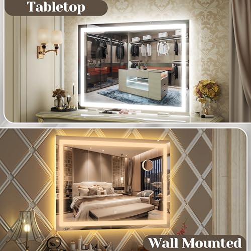 Large Vanity Mirror with Lights