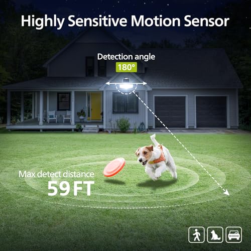 3600LM Solar Security Lights