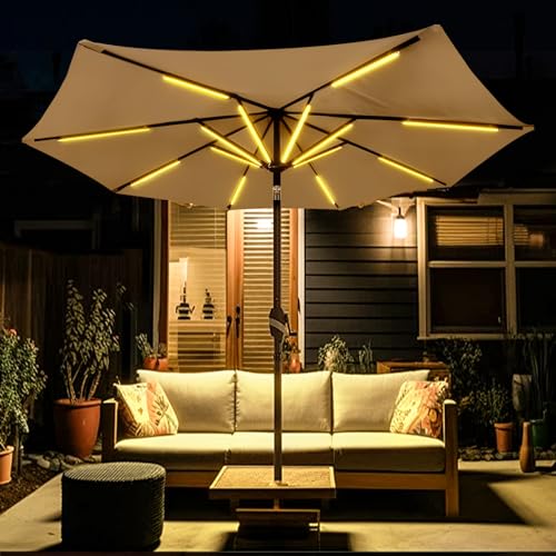 Outdoor Patio Umbrella Lights