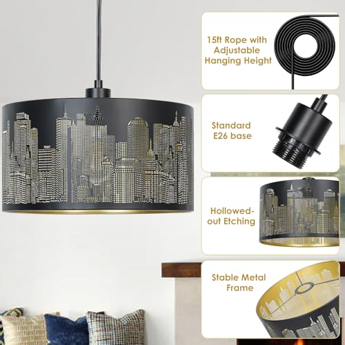 Boho Plug in Pendant Light