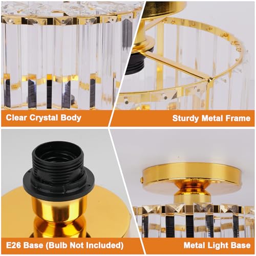 Crystal Ceiling Light