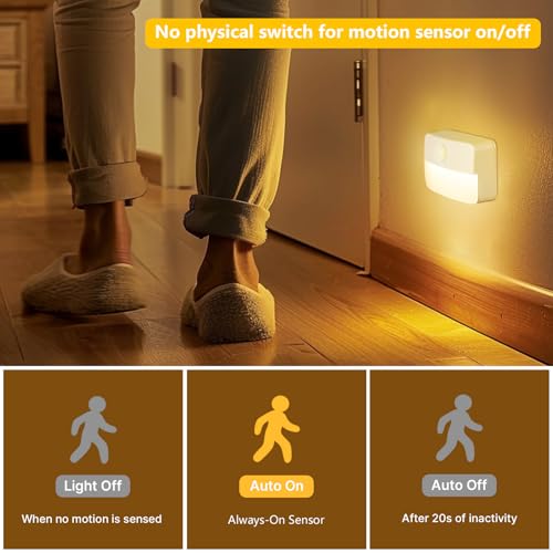 8 Pack Motion Sensor Stair Light Indoor (8 Count)