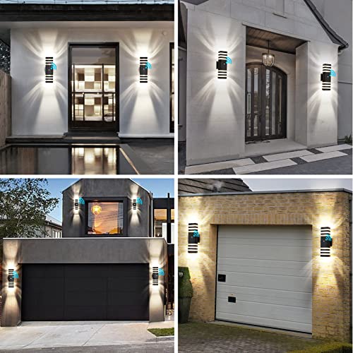 Modern Outdoor Wall Lights (2 Count)