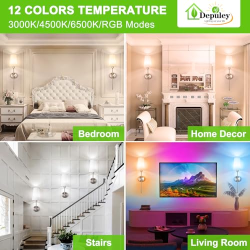 Battery Operated Wall Sconce