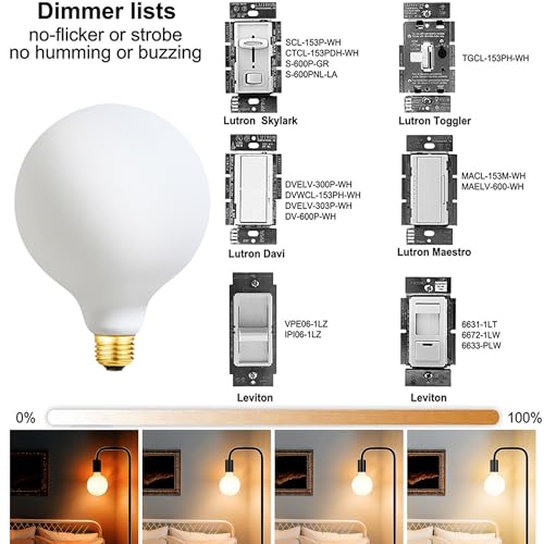 e12 led Bulb dimmable g16.5 6W Equal 60 Watt 600lm AC120V e12 Candelabra Bulb for Chandeliers
