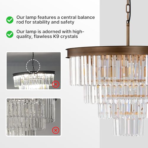 Vintage Crystal Chandeliers For Dining Room