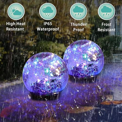 Solar Garden Lights Outdoor Waterproof (6 Count)