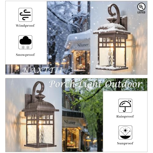 Outdoor Porch Lights Wall Mount Waterproof Outside Lights for House