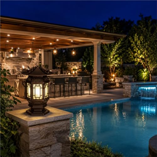 Vintage Outdoor Pillar Light