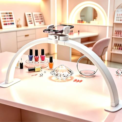 Half Moon Light for Nail Desk