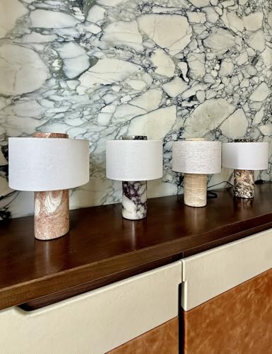 Pink Shell Marble Lamp Stone Lamps