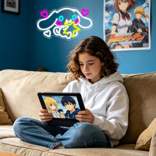Anime Theme Cartoon LED Neon Sign for Wall Decor (Cinnamoro)