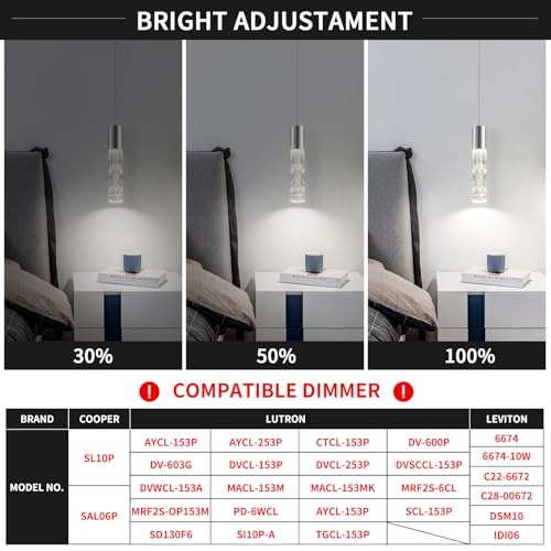 Modern Pendant Lights (3 Count)
