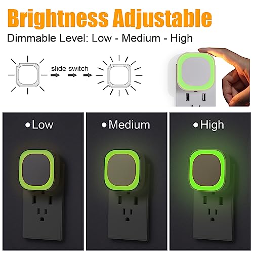Plug in Green Night Light (2 Count)