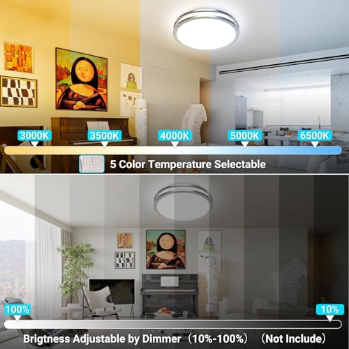 16Inch Flush Mount Ceiling Lights