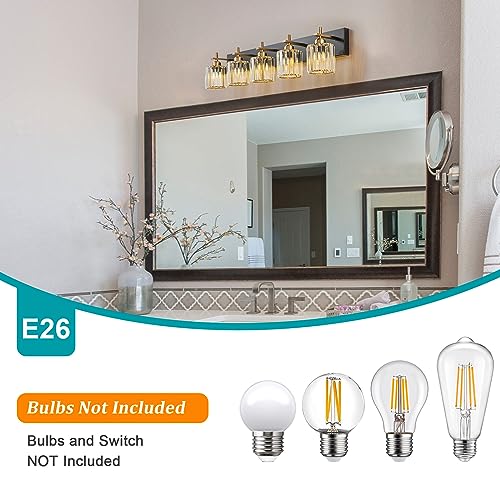 Modern Crystal Bathroom Vanity Lights