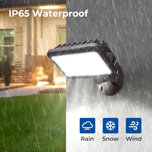 20W 2800LM LED Flood Lights Outdoor (2 Count)