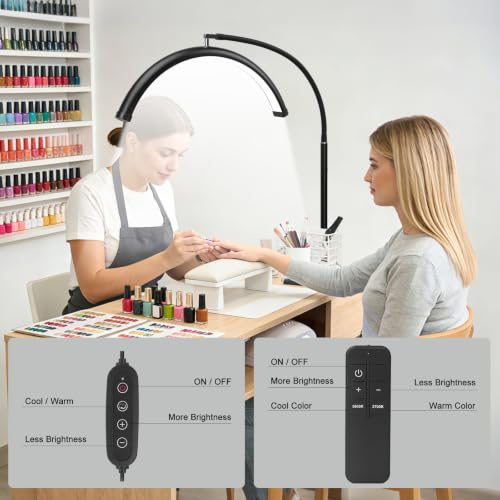 Half Moon LED Floor Light