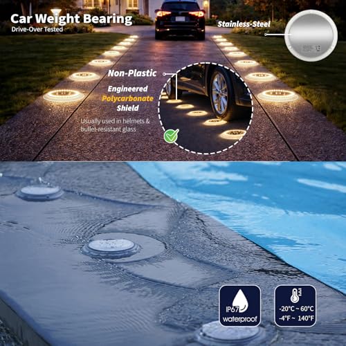 Solar Ground Lights (6 Count)