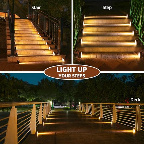 Outdoor Stair Lights 6 Pack (6 Count)