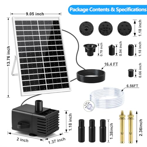 15W Solar Fountain Pump