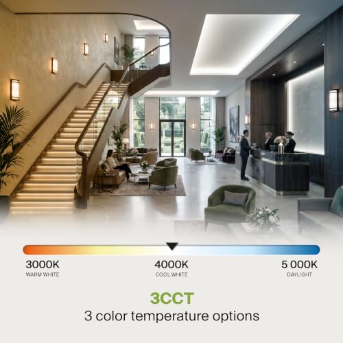 Indoor LED Wall Sconce Lights (4 Count)